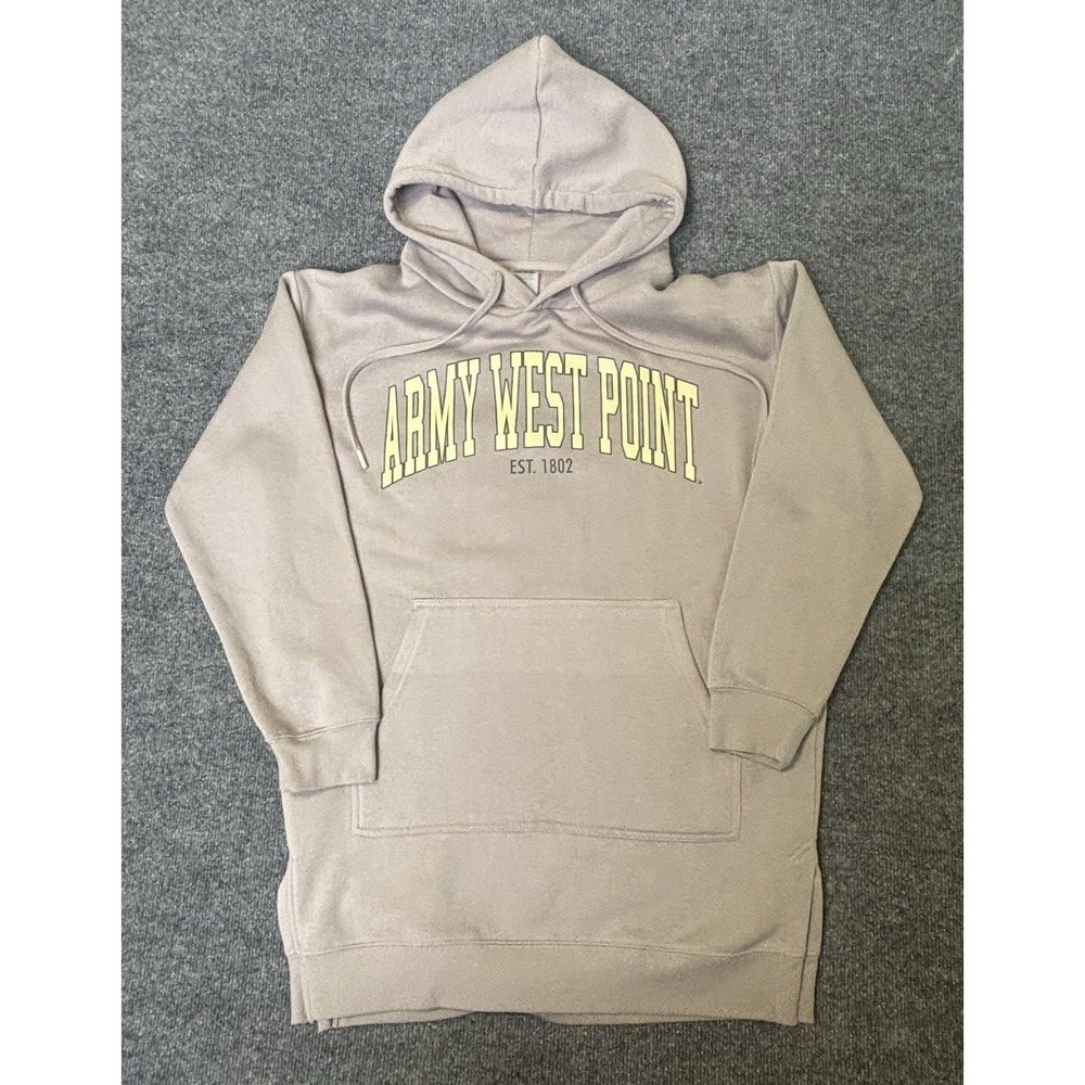 Army West Point Hoodie Womens Small Pullover Gray Gameday Couture Super Soft